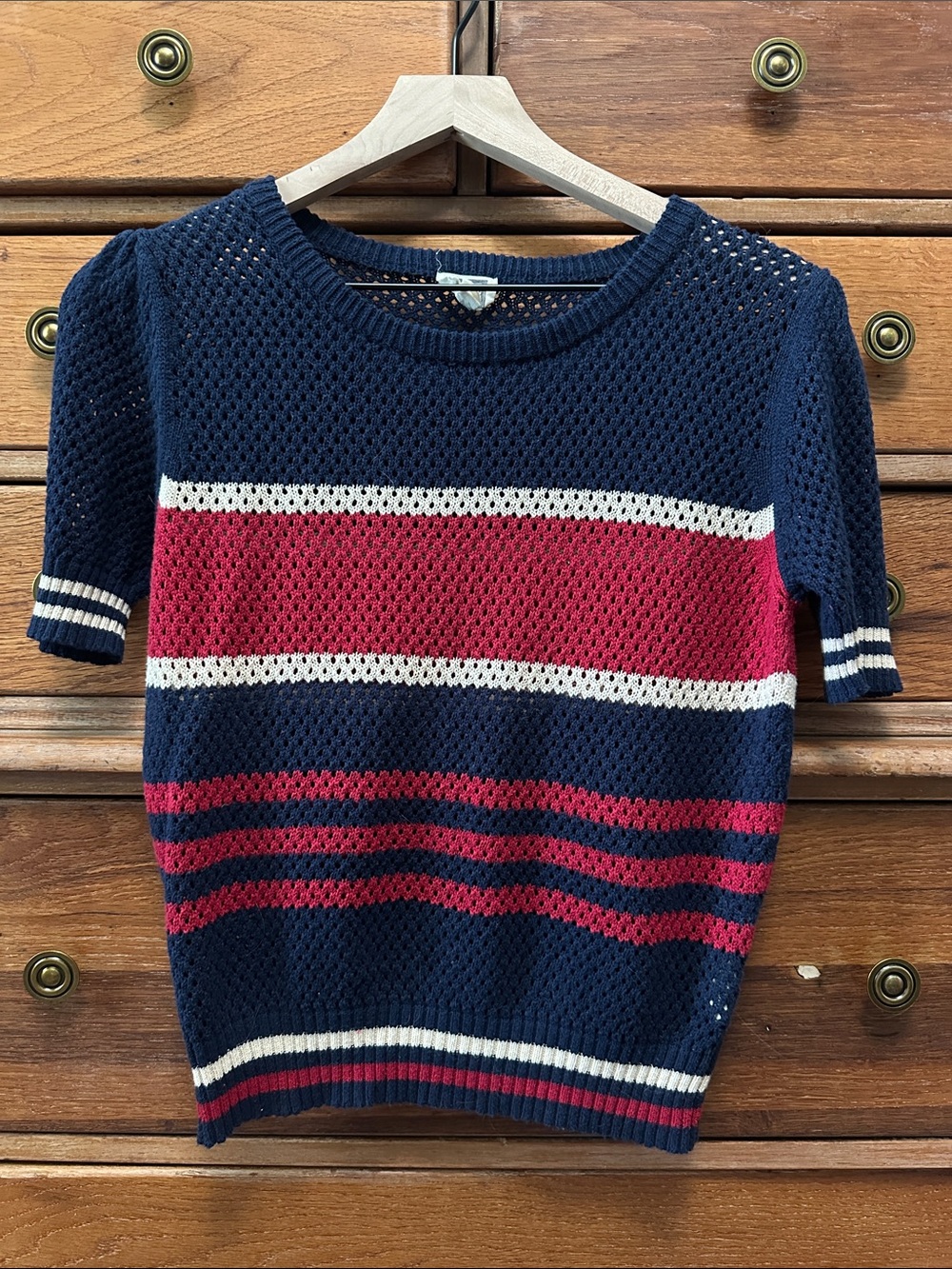 Mo:Vint 100% cotton knit top